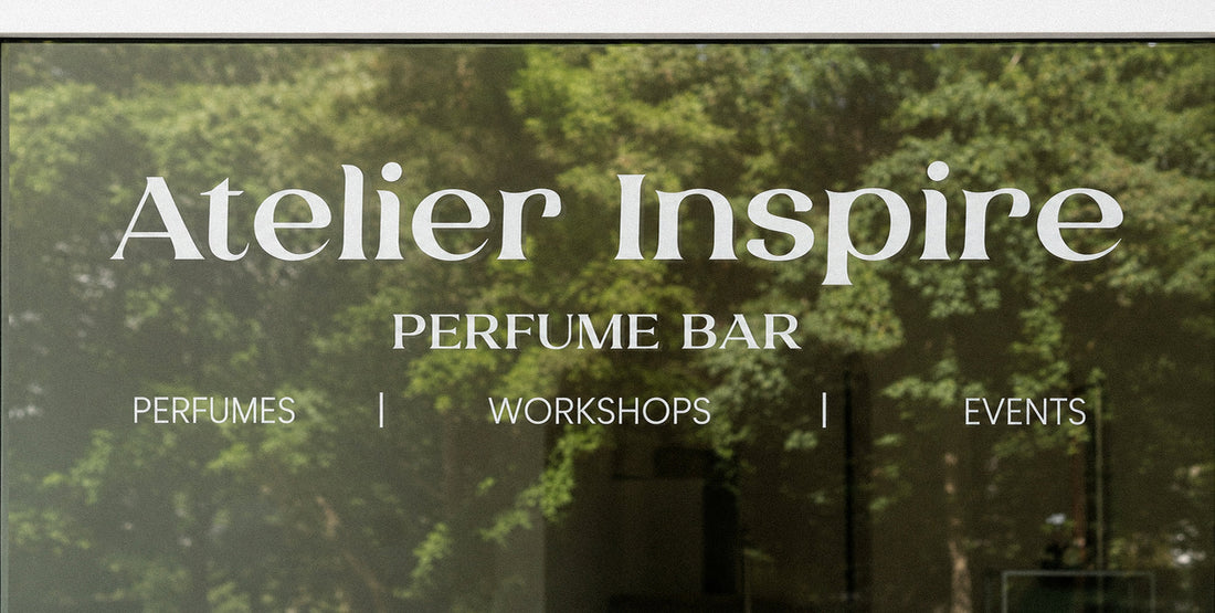 Atelier Inspire perfume experience at a public event in Munich